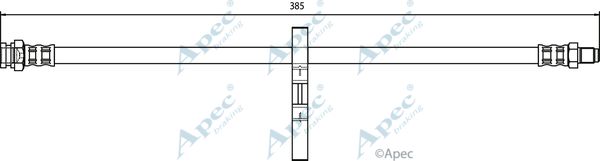 APEC BRAKING Pidurivoolik HOS3720